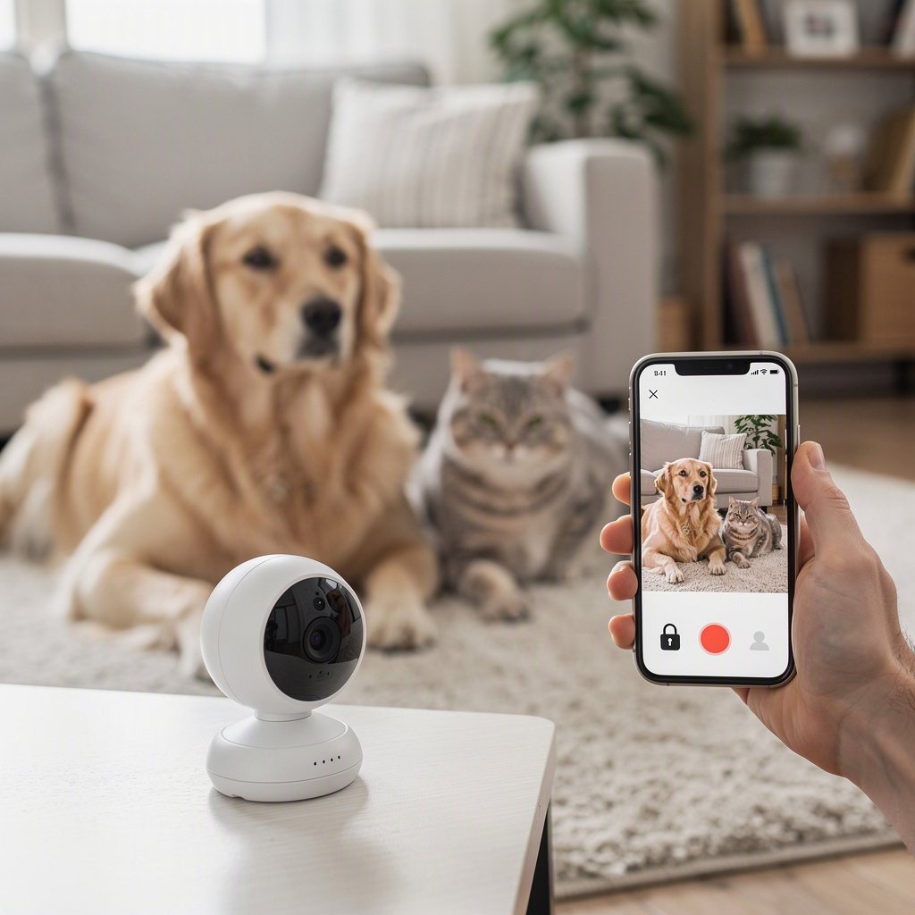 Câmera para acompanhar cães e gatos: como proteger a privacidade e o acesso
