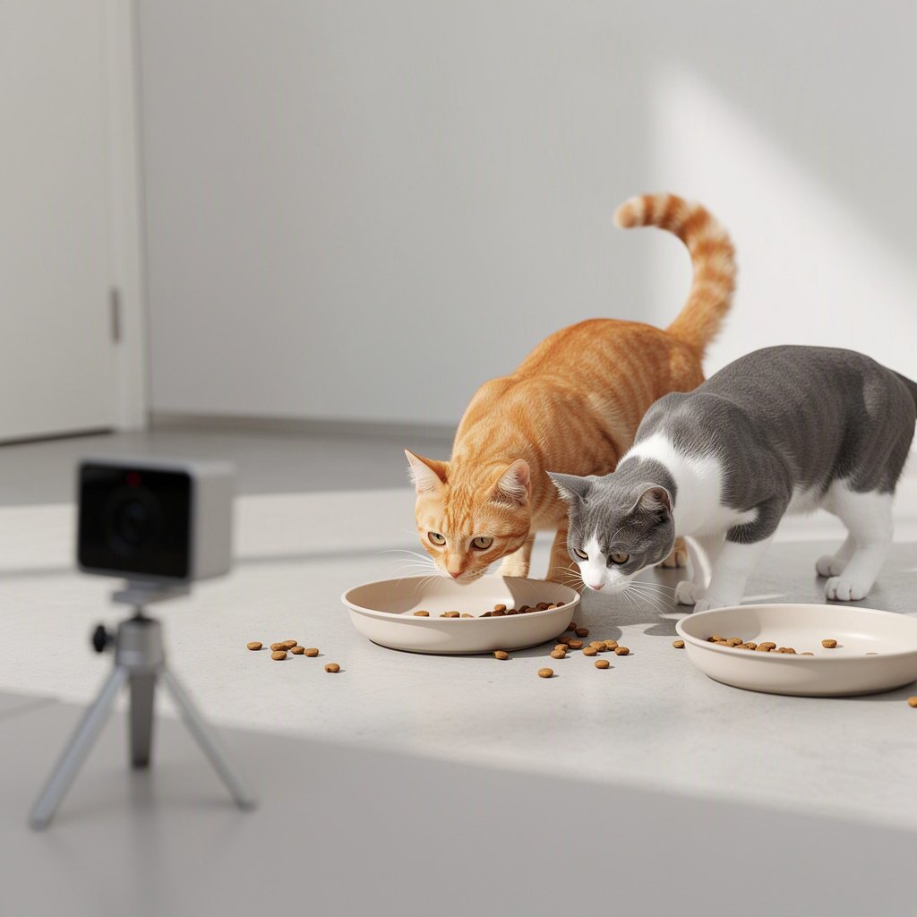 Quando há mais de um gato no apartamento